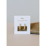 Golden Hoop Pavé Earrings by JaxKelly