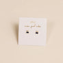 Sapphire Double Stud Stack Earrings