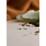 Emerald Double Stud Stack Earrings by JaxKelly