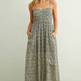 Floral Print Maxi Dress