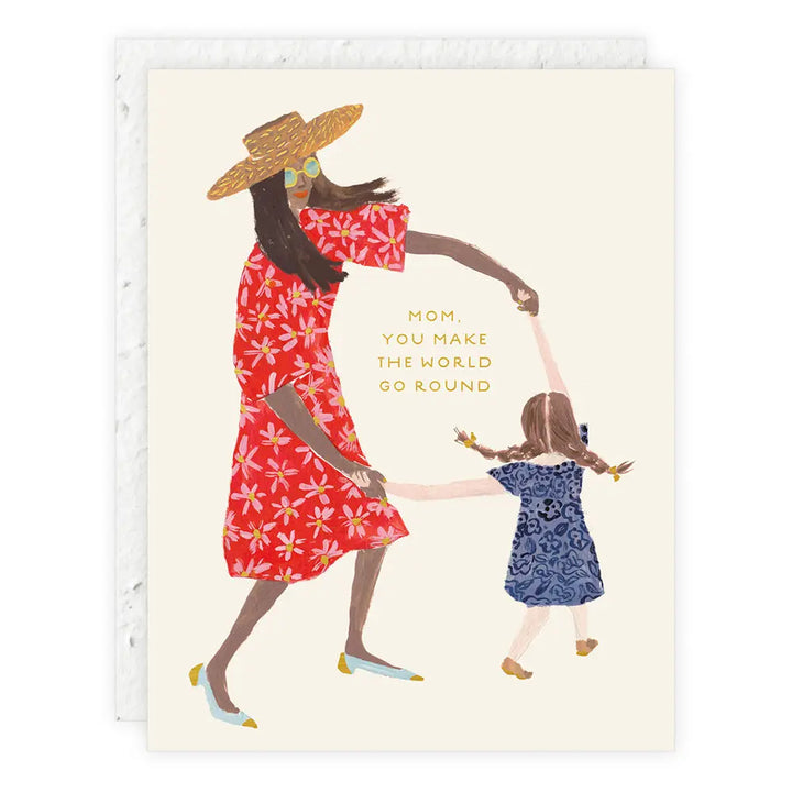 Mom and Daughter - Mother's Day Card