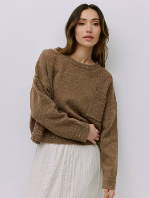 The Beck Sweater | Confetti Sweater by All Row