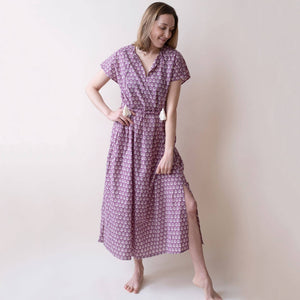 Meadow Dress in Lasko Raspberry by Graymarket Design