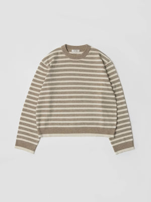 The Klein Sweater | Striped Boyfriend Sweater by Mod Ref