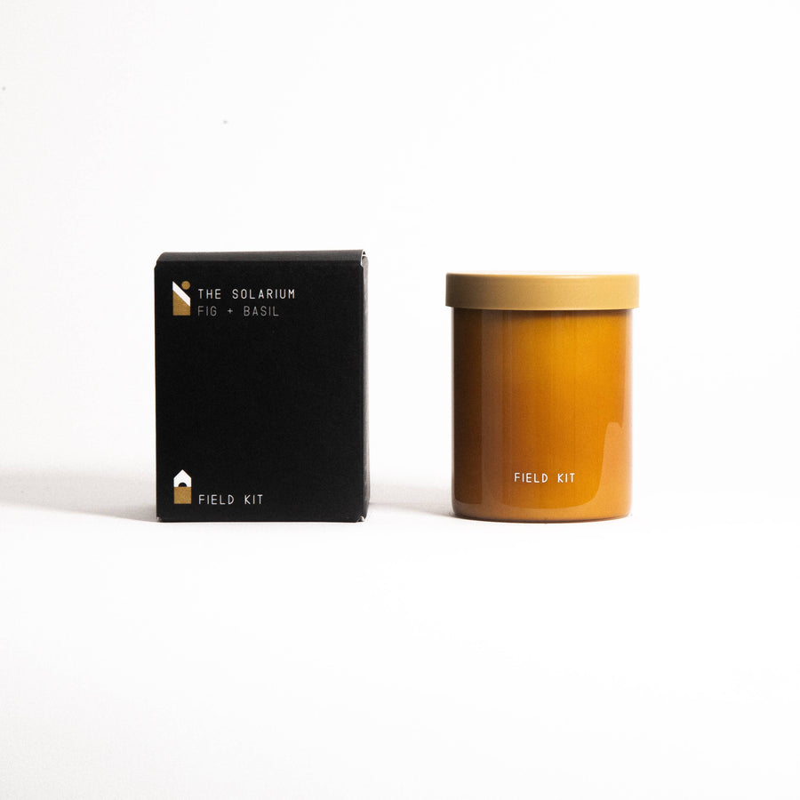 The Solarium Glass Candle by Field Kit