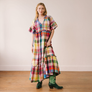 Harbor Plaid Charlotte Dress by Sunshine Tienda