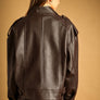 Faux Leather Wrap Skort