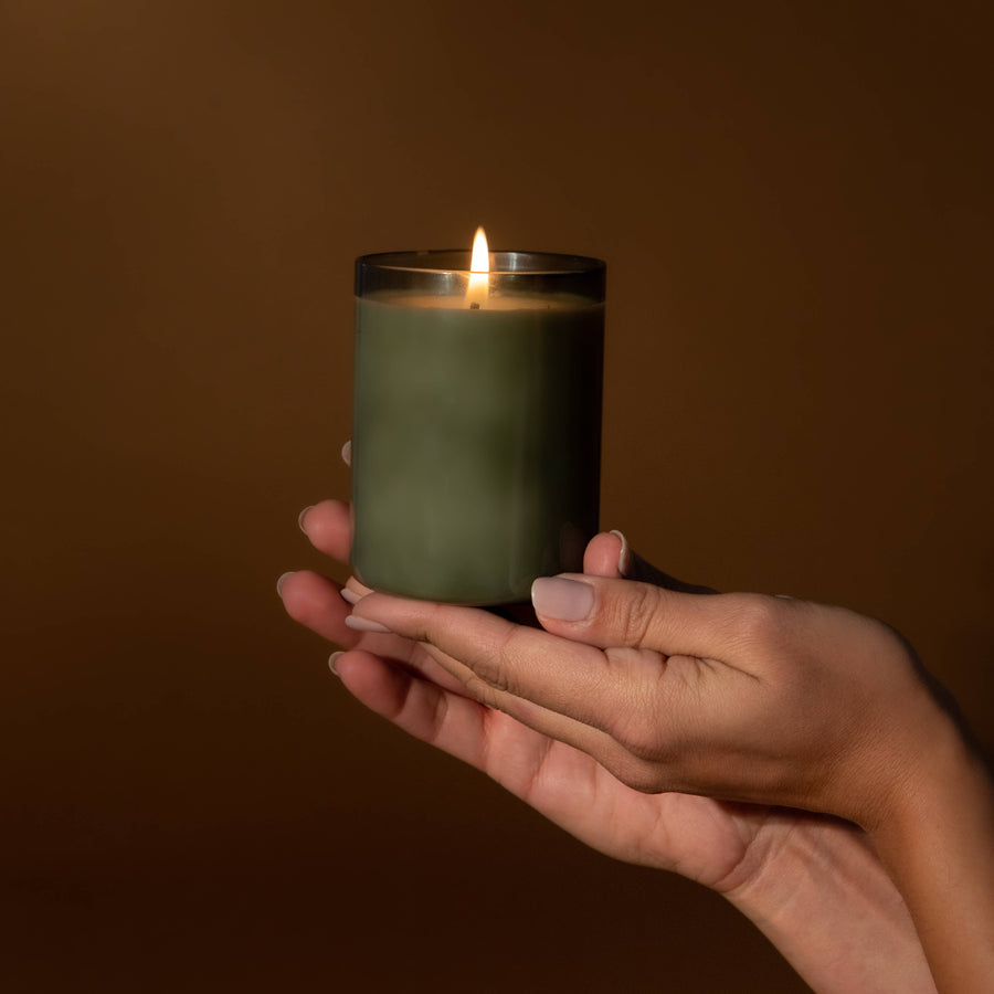 The Greenhouse Glass Candle by Field Kit