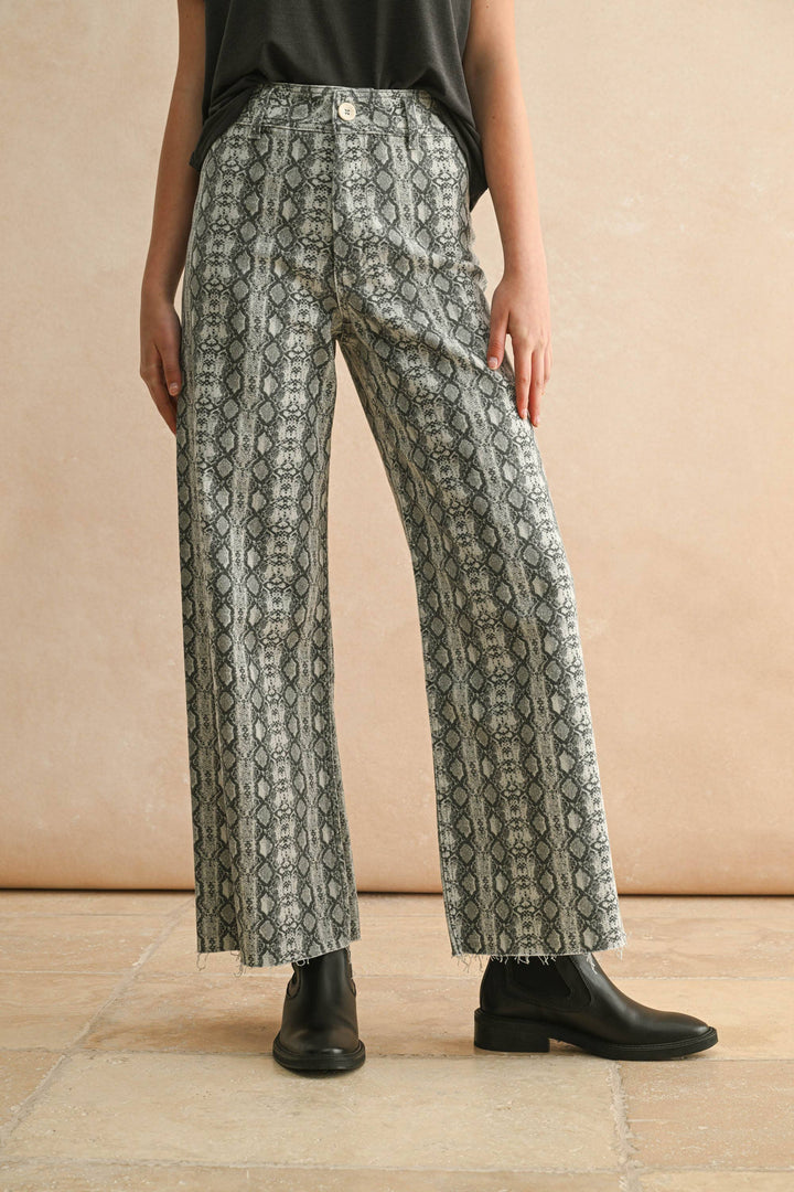 Snake Print Pants