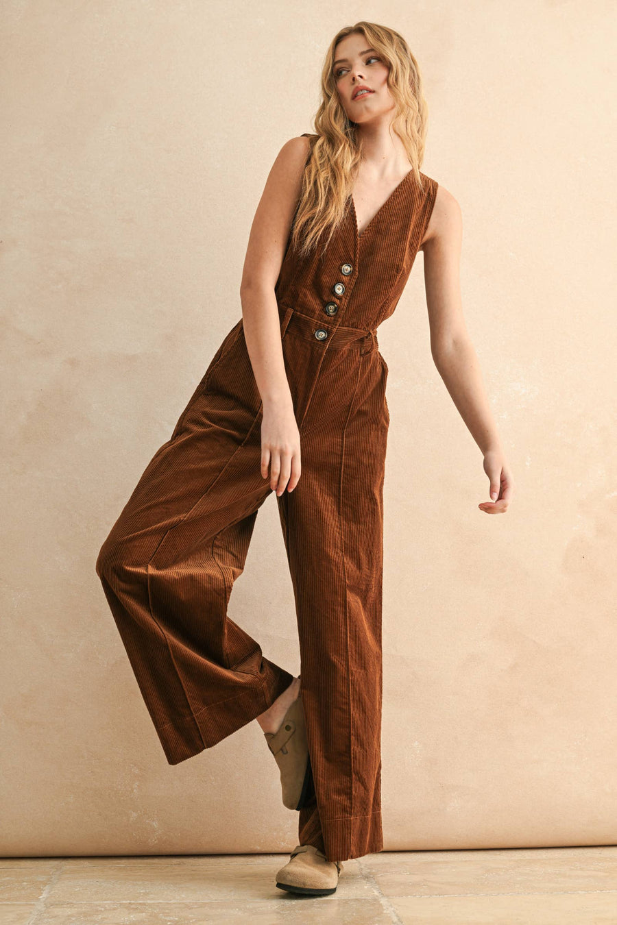 Corduroy Jumpsuit