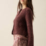Confetti Button-Front Cardigan Sweater