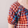 Cabernet Gingham Frances Top by Sunshine Tienda