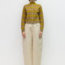 The Claude Cardigan | Striped Turtleneck Cardigan by Mod Ref