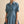 Chambray Denim Button Front with Pleat Detail Dress