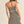 Crochet Knitted Black and Tan Dress