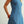 Paneled Maxi Washed Denim Dress