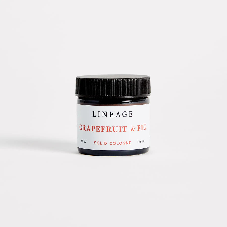 Grapefruit & Fig Solid Cologne by Lineage
