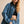 Corduroy Collar Denim Utility Jacket
