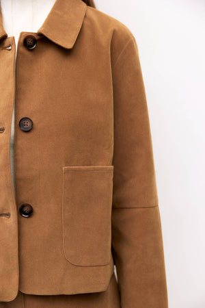 The Eryn Jacket | Suede Jacket by All Row