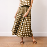 Painted Gingham Colette Skirt by Sunshine Tienda
