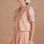 Cross-Stitch Embroidered Top
