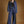 Collar Contrast Zipper Front Bomber Denim Jacket