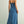 Paneled Maxi Washed Denim Dress