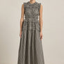 Smocked Gingham Maxi Dress