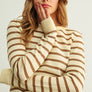 Waffle Fabric Long Sleeve Top