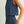 Pinstriped Denim Sleeveless Top