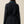 Rib-Knit & Denim Collared Buttoned Belted Mini Sweater Dress