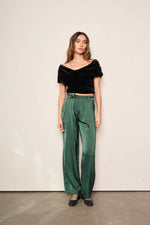 Mimosa Pant in Emerald Green by dRA