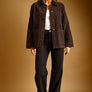Corduroy Button Front Barn Jacket