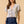 Floral Embroidery Scalloped Trim Top