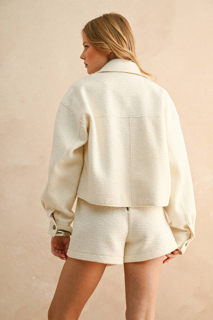 Big Pocket Front Zipper Closure Jacket