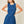 Stretch Mermaid Line Denim Midi Dress by Aaron & Amber