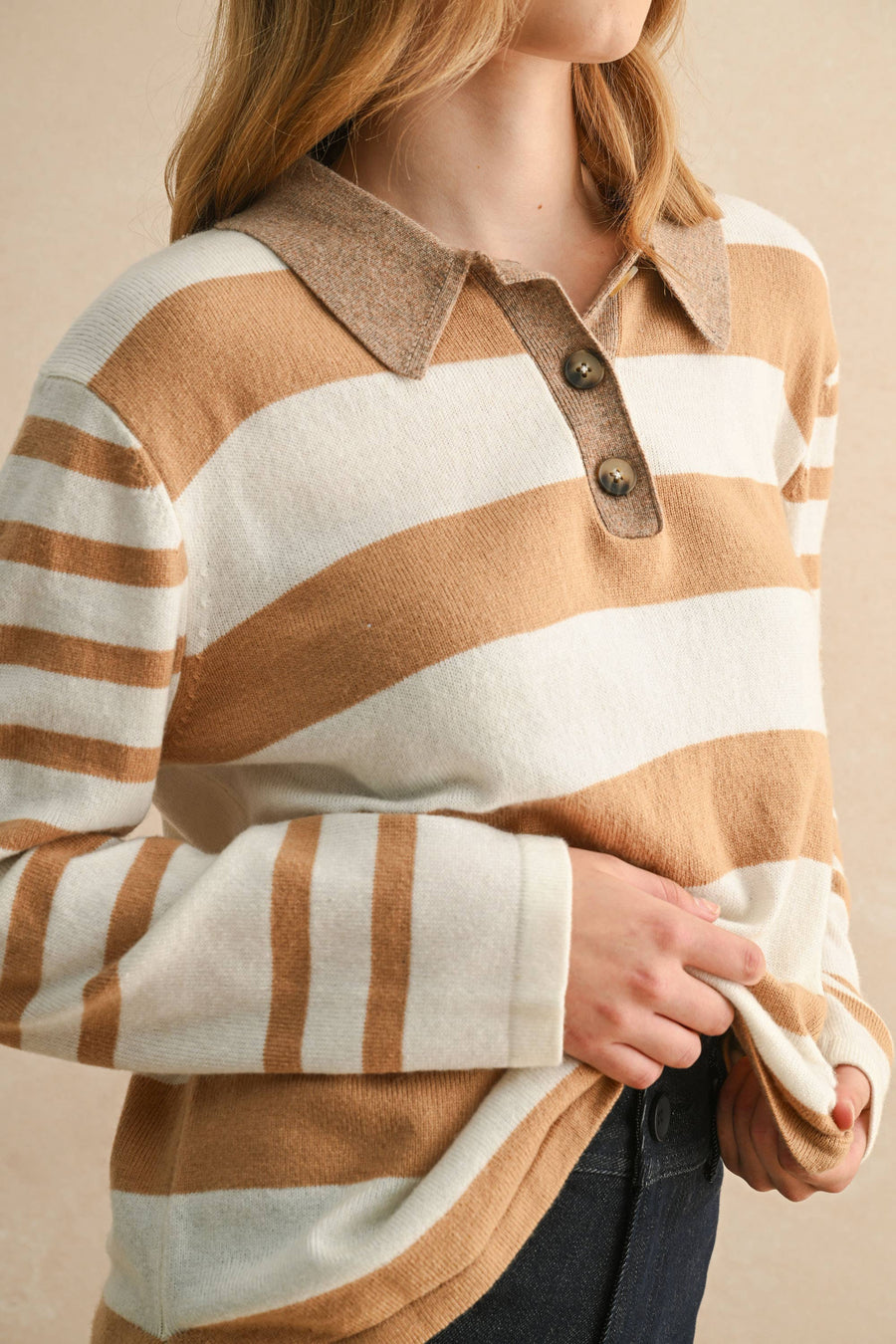 Knitted Classic Polo Shirt