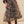 Floral-Print Organza Pleated Midi Skirt