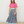 Triple Tiered Maxi Skirt in Blue Lotus by Brooks Avenue