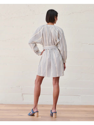 Sorento Dress in Multi Stripe by WVN