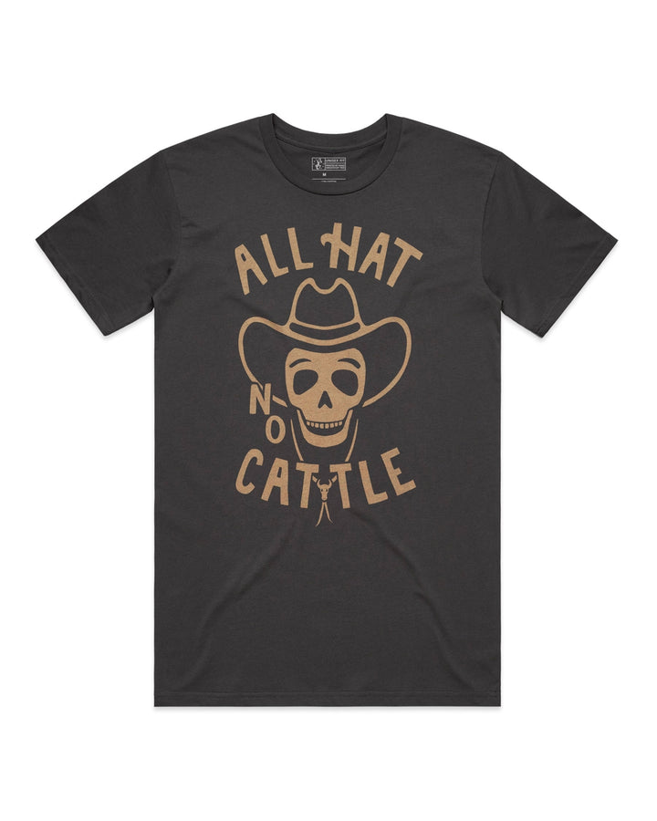 All Hat No Cattle Tee by Shop Good