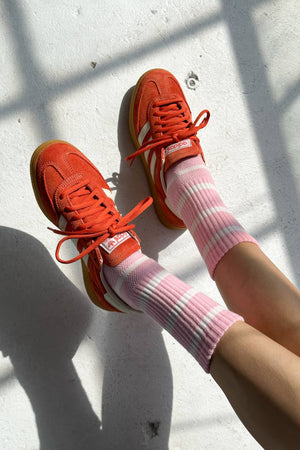 Striped Boyfriend Socks by Le Bon Shoppe