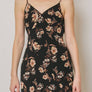 Floral Tie Back Midi Dress