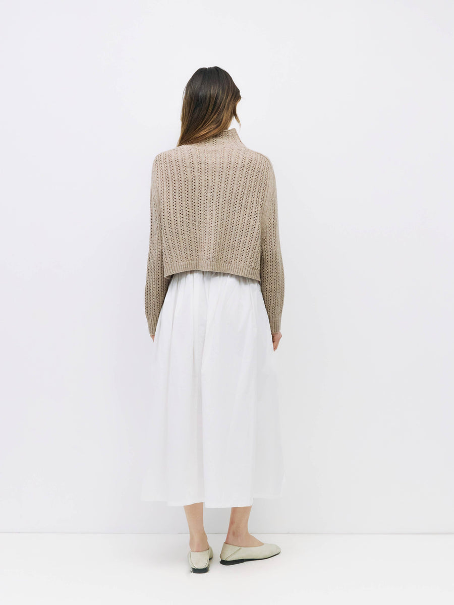 The Bynn Sweater | Chunky Turtleneck Sweater by All Row
