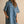 V-Neck Denim Tunic Dress