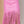 Fringe Knee Length Skirt in Pink