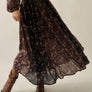 Floral-Print Woven Elastic-Waist Gathered Maxi Skirt