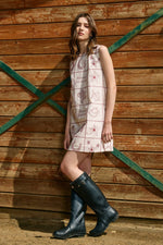 Western Flair Shift Dress