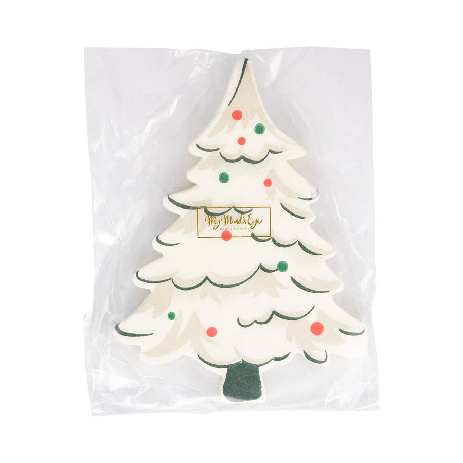Retro Tree Dinner Napkin by My Mind’s Eye