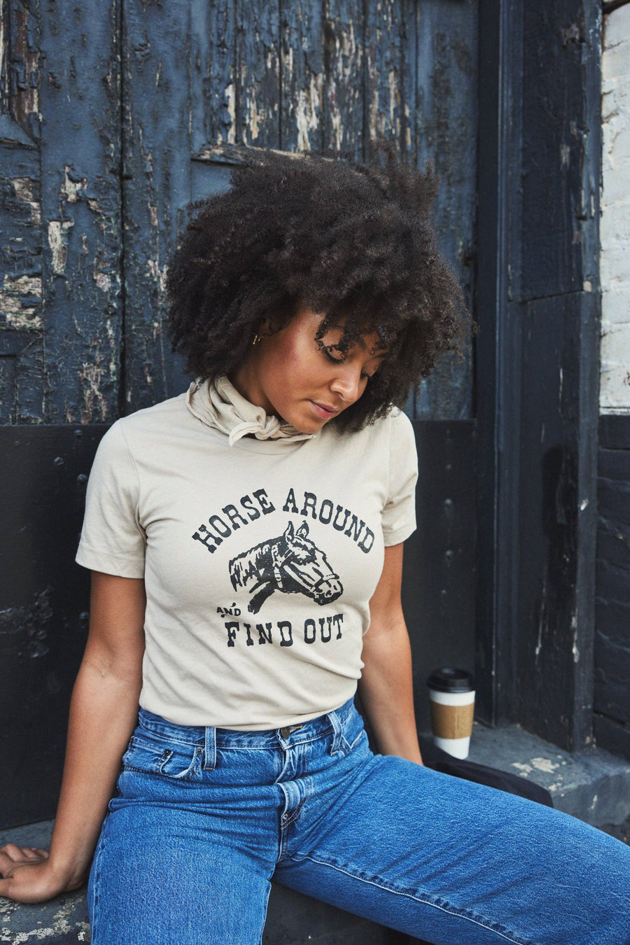 Horse Around Tee by Steel City